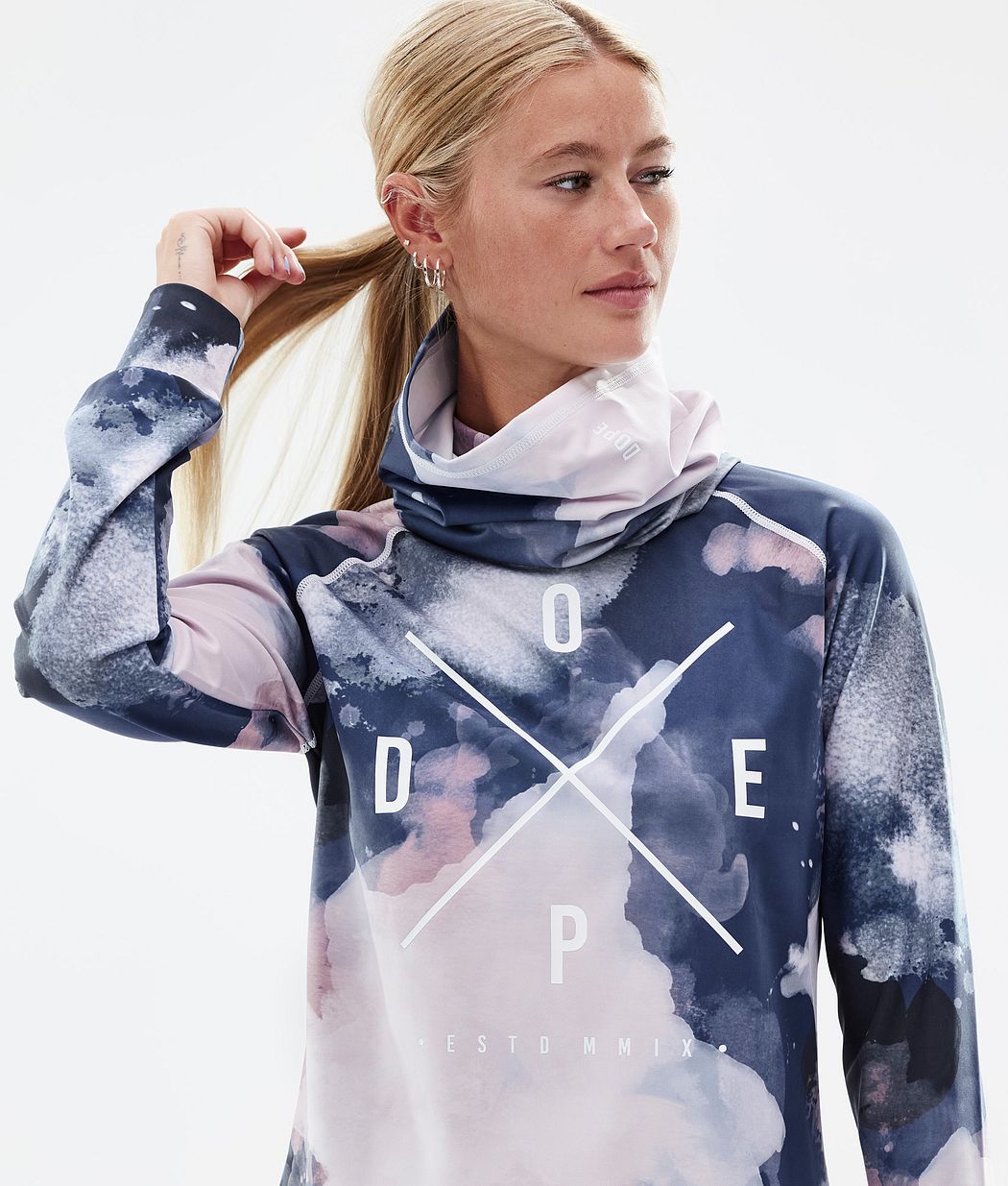 Ropa Interior Térmica Dope Snuggle W Mujer Multicolor Azul Marino | 273-AUYBZC