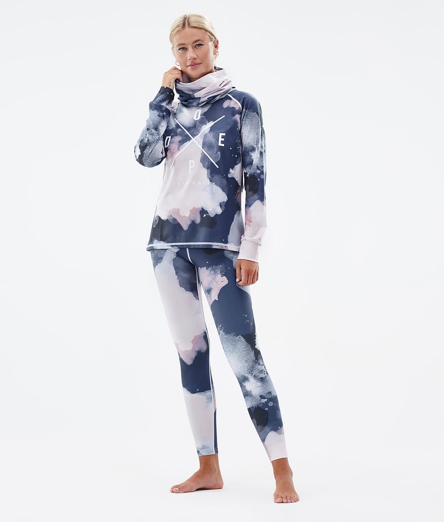 Ropa Interior Térmica Dope Snuggle W Mujer Multicolor Azul Marino | 273-AUYBZC