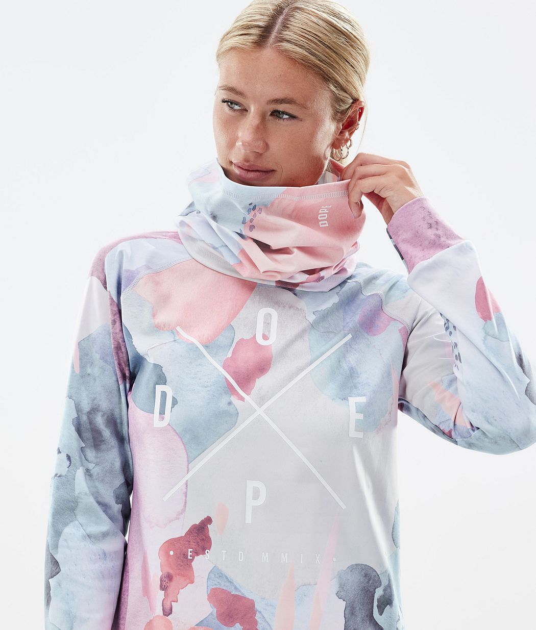 Ropa Interior Térmica Dope Snuggle W Mujer Azules | 304-OWSLZF