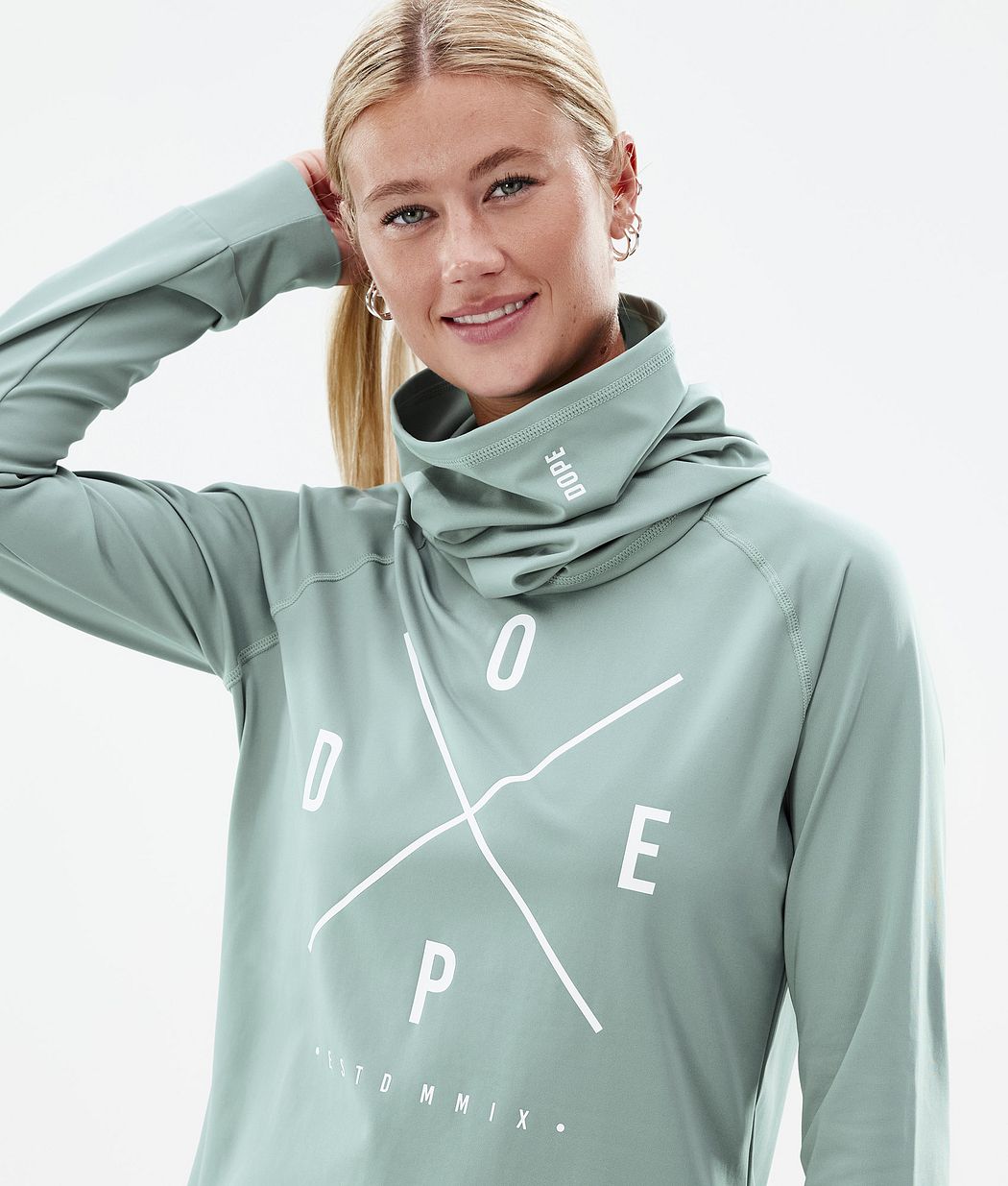 Ropa Interior Térmica Dope Snuggle W Mujer Verde | 432-FDKBXM