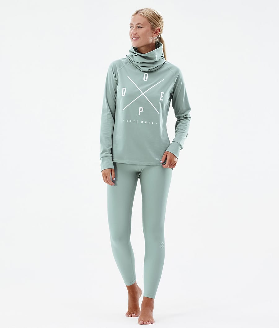 Ropa Interior Térmica Dope Snuggle W Mujer Verde | 432-FDKBXM