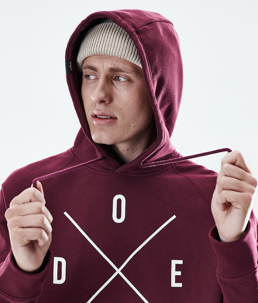 Sudadera Dope Daily 2X-UP Hombre Burdeos | 241-IOPAGY