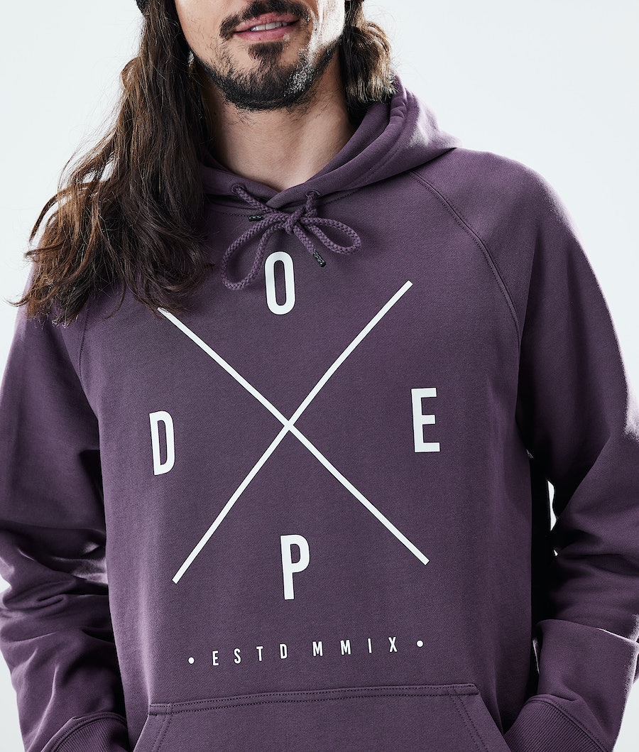 Sudadera Dope Daily 2X-UP Hombre Moradas | 430-IMTJRY