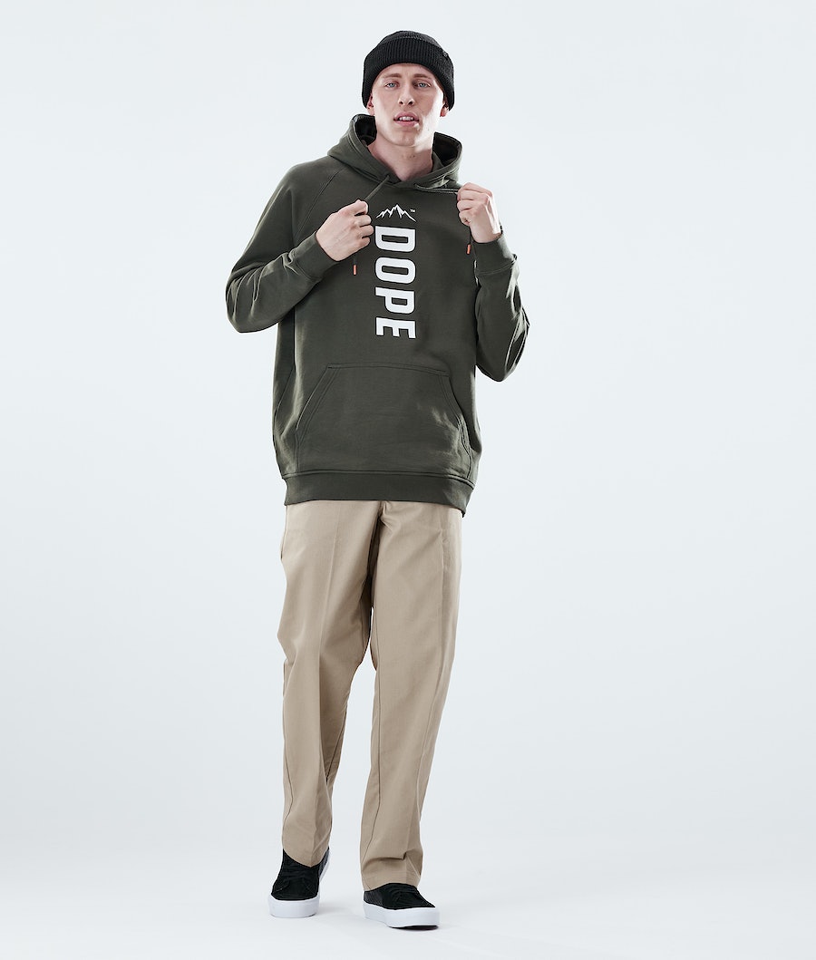 Sudadera Dope Daily Capital Hombre Verde Oliva Verde | 156-YAWEMT