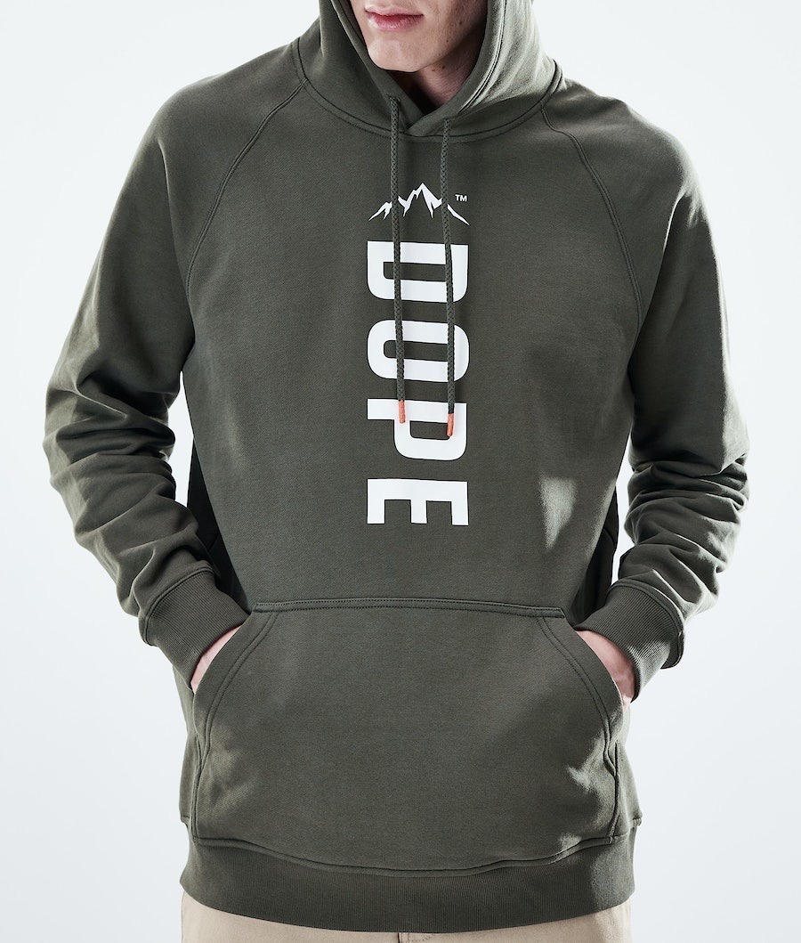 Sudadera Dope Daily Capital Hombre Verde Oliva Verde | 156-YAWEMT