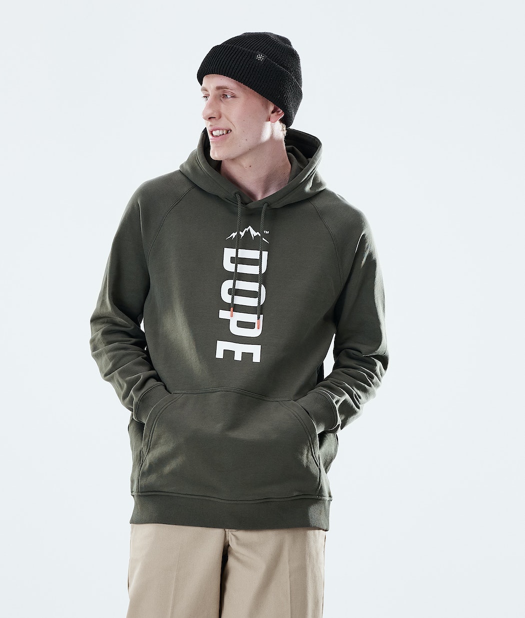 Sudadera Dope Daily Capital Hombre Verde Oliva Verde | 156-YAWEMT