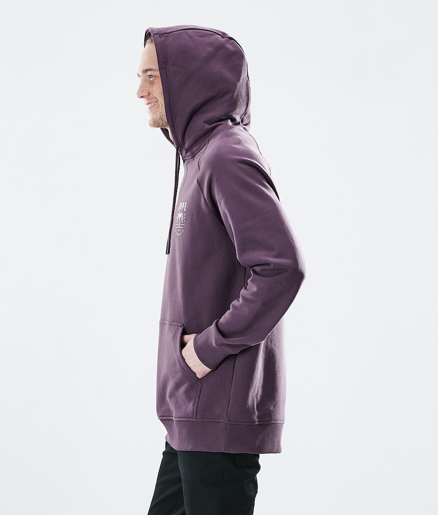Sudadera Dope Daily Palm Hombre Moradas | 459-BSZQLH