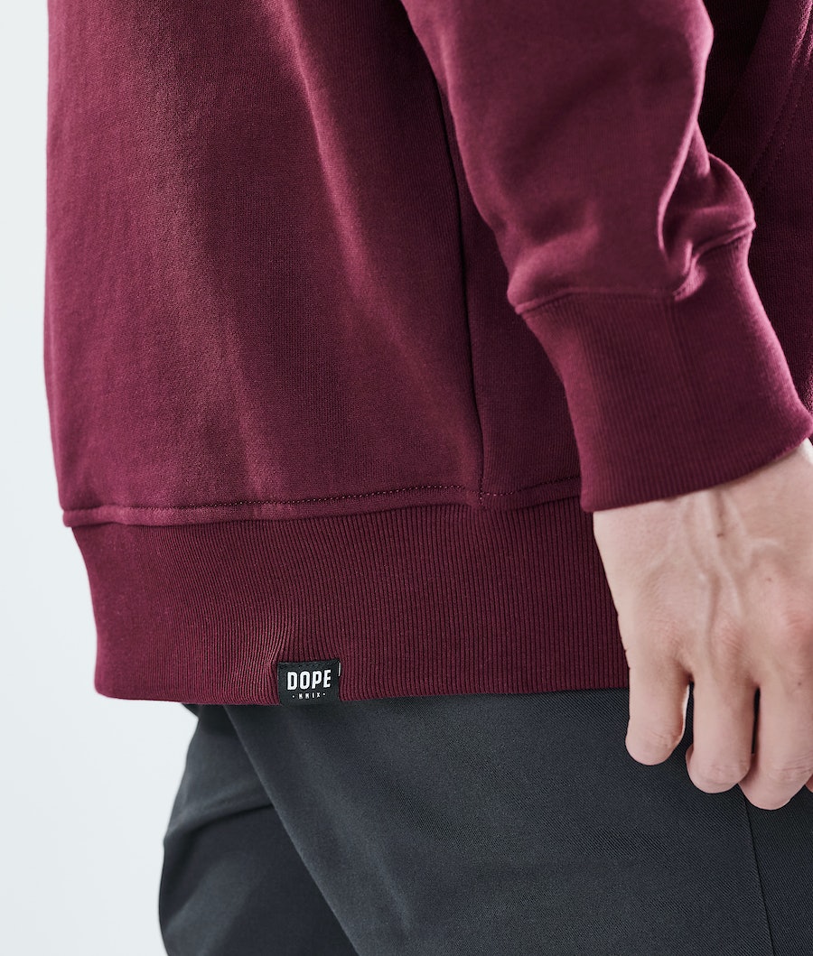 Sudadera Dope Daily Rise Hombre Burdeos | 645-FWDRHU