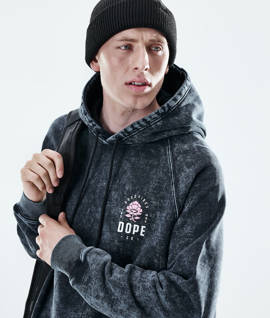 Sudadera Dope Daily Rose Hombre Negras | 421-INYWCL