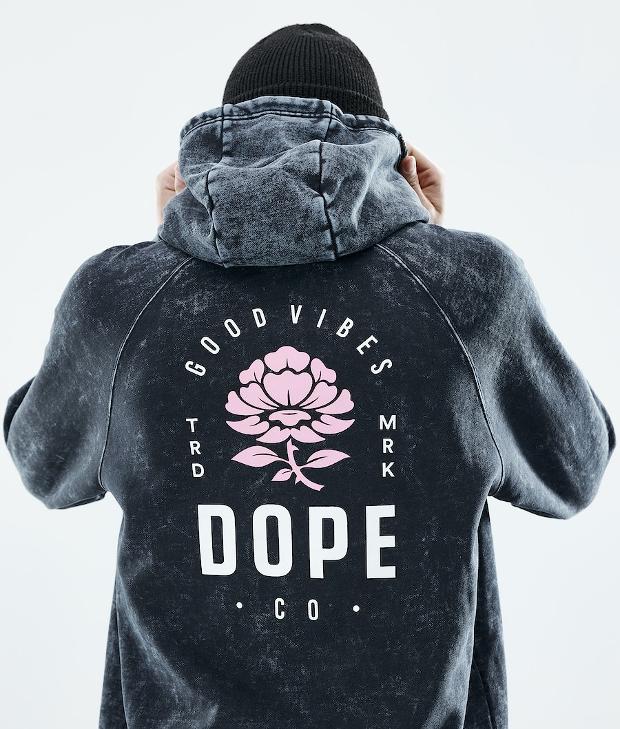 Sudadera Dope Daily Rose Hombre Negras | 421-INYWCL