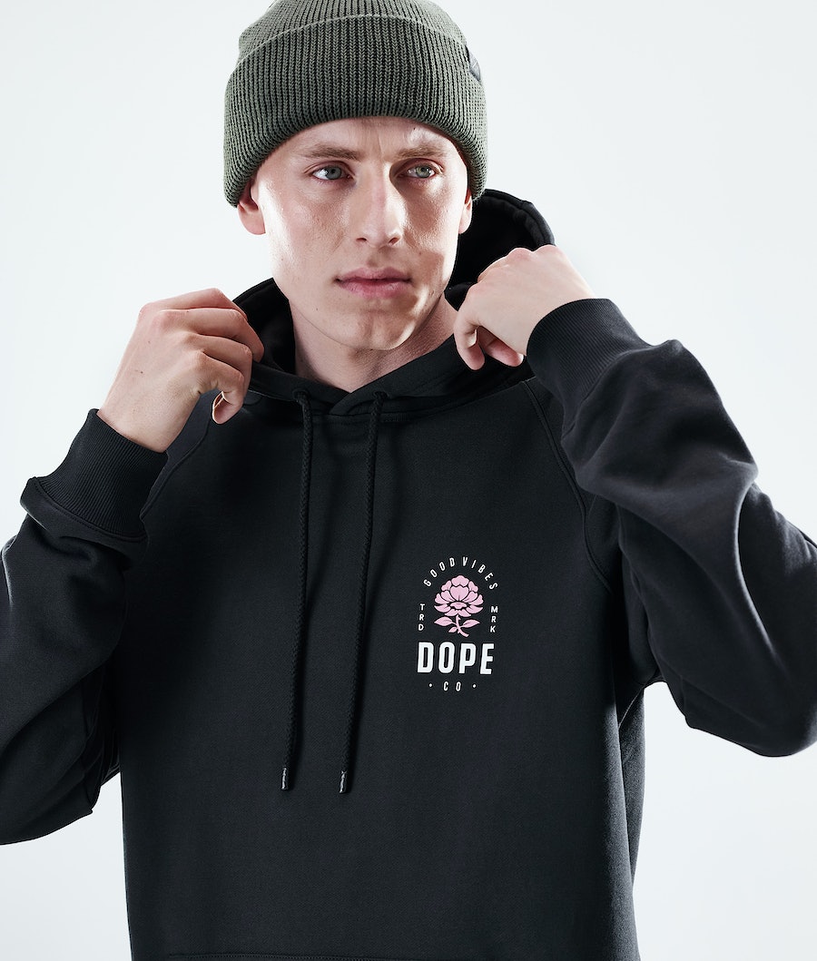 Sudadera Dope Daily Rose Hombre Negras | 507-GAPSFI