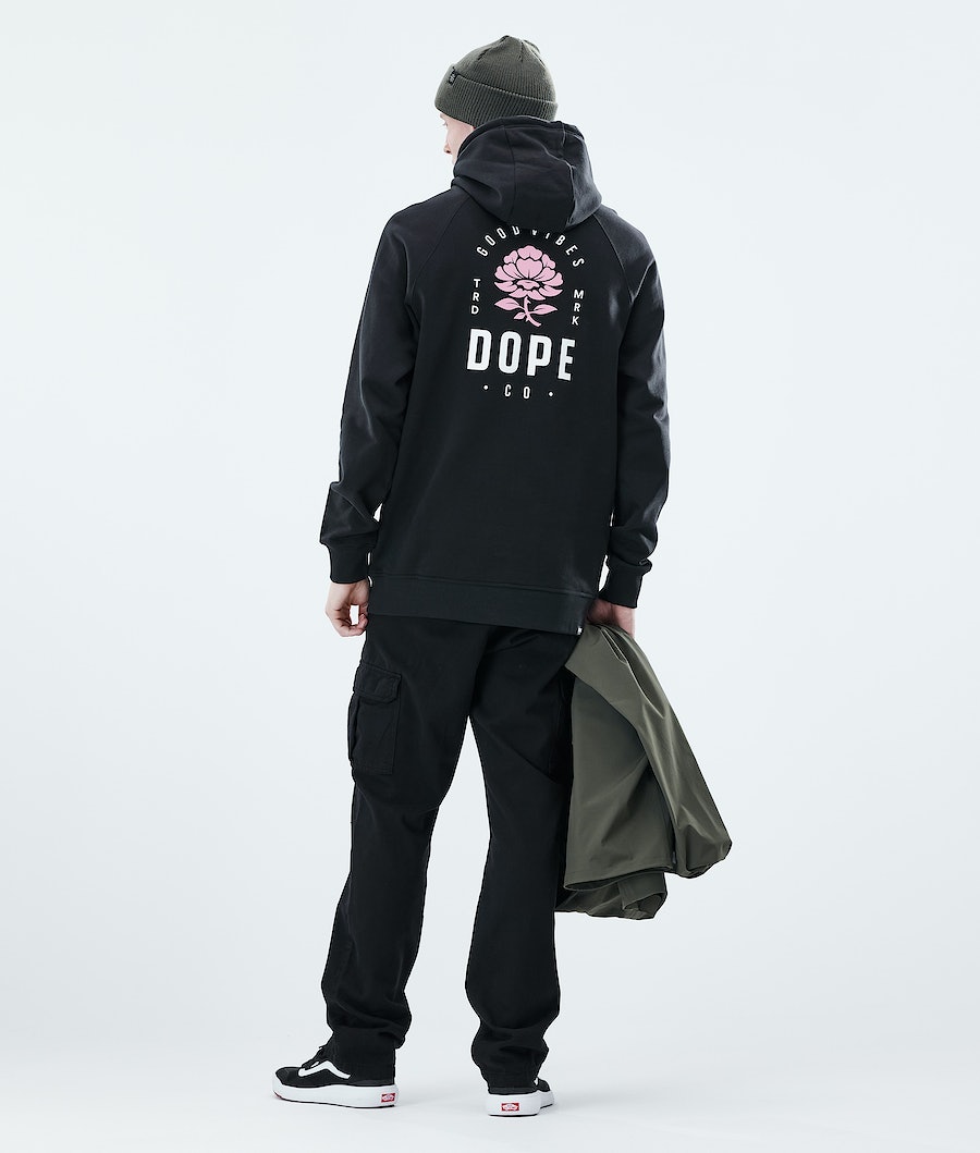 Sudadera Dope Daily Rose Hombre Negras | 507-GAPSFI