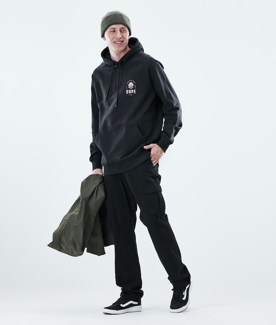 Sudadera Dope Daily Rose Hombre Negras | 507-GAPSFI