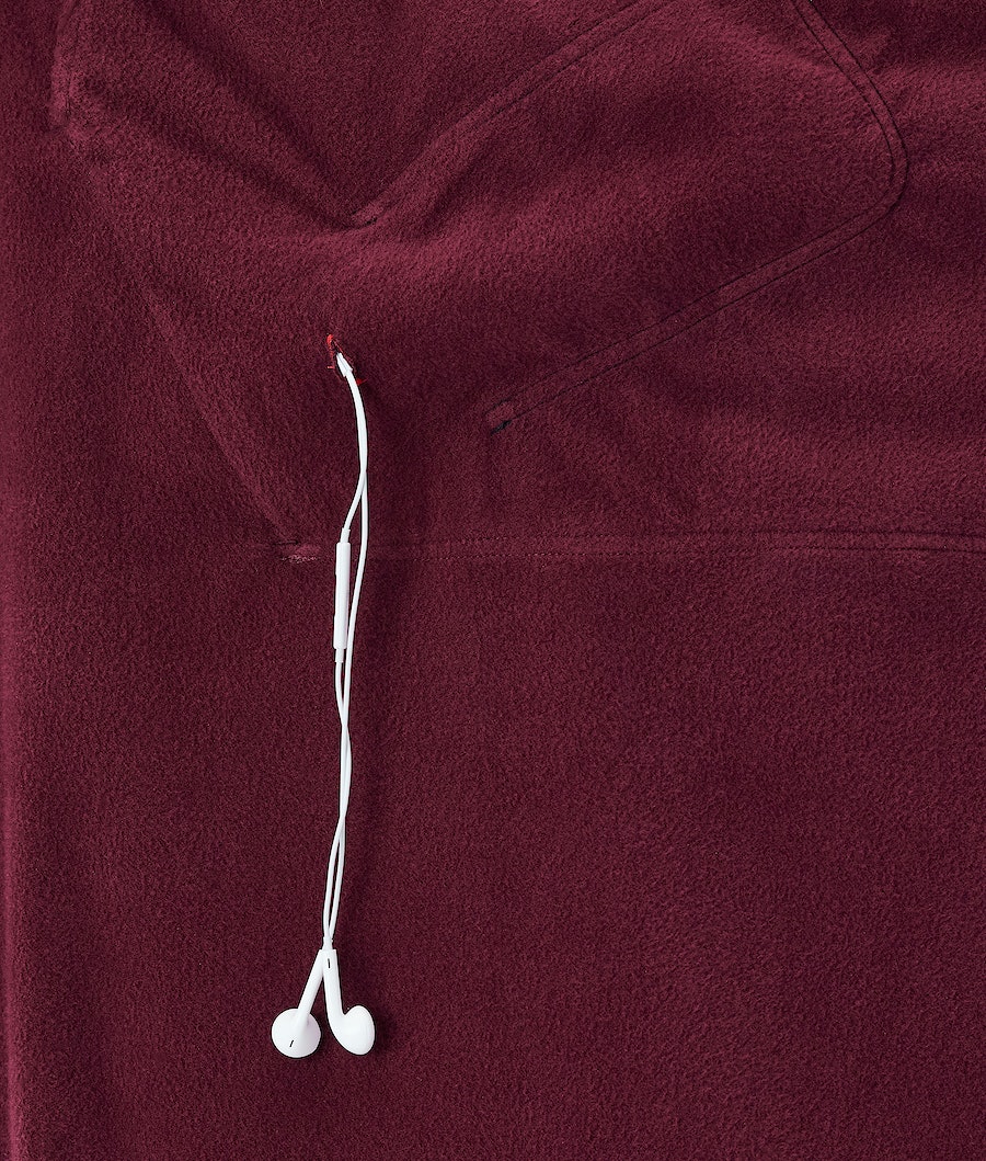 Sudadera Dope Flight W PO Mujer Burdeos | 635-SNVGOZ