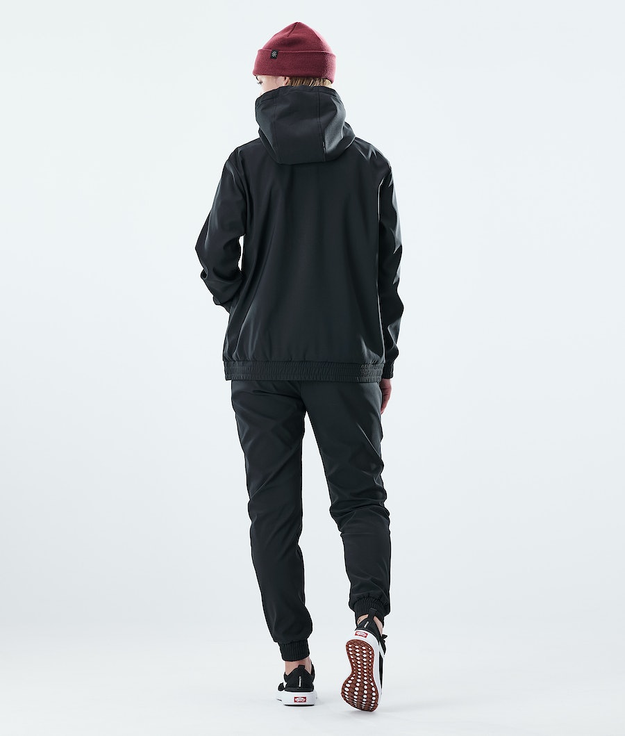 Sudadera Dope Flight W PO Mujer Negras | 149-AVWNTH