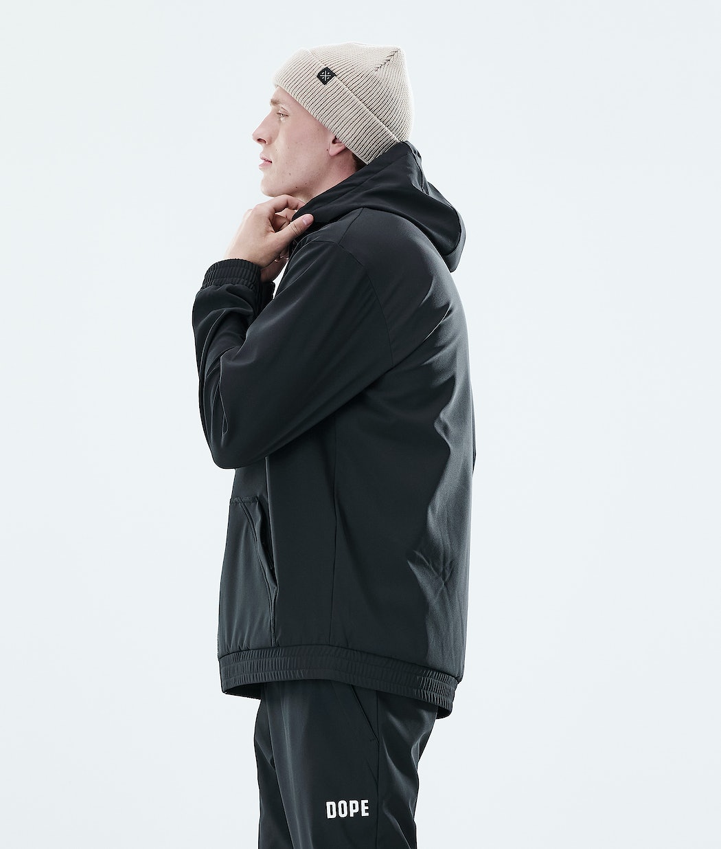 Sudadera Dope Flight Zip Hombre Negras | 824-SIOUDQ