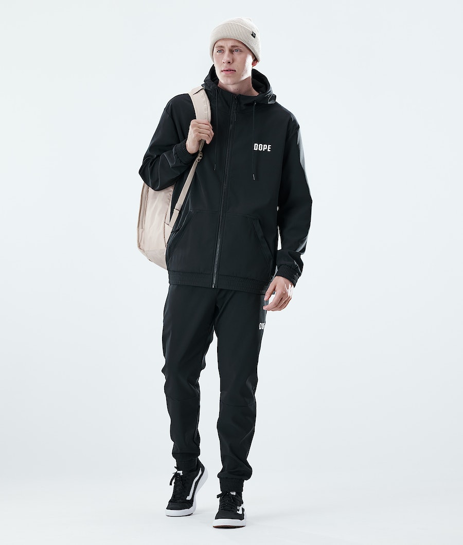 Sudadera Dope Flight Zip Hombre Negras | 824-SIOUDQ