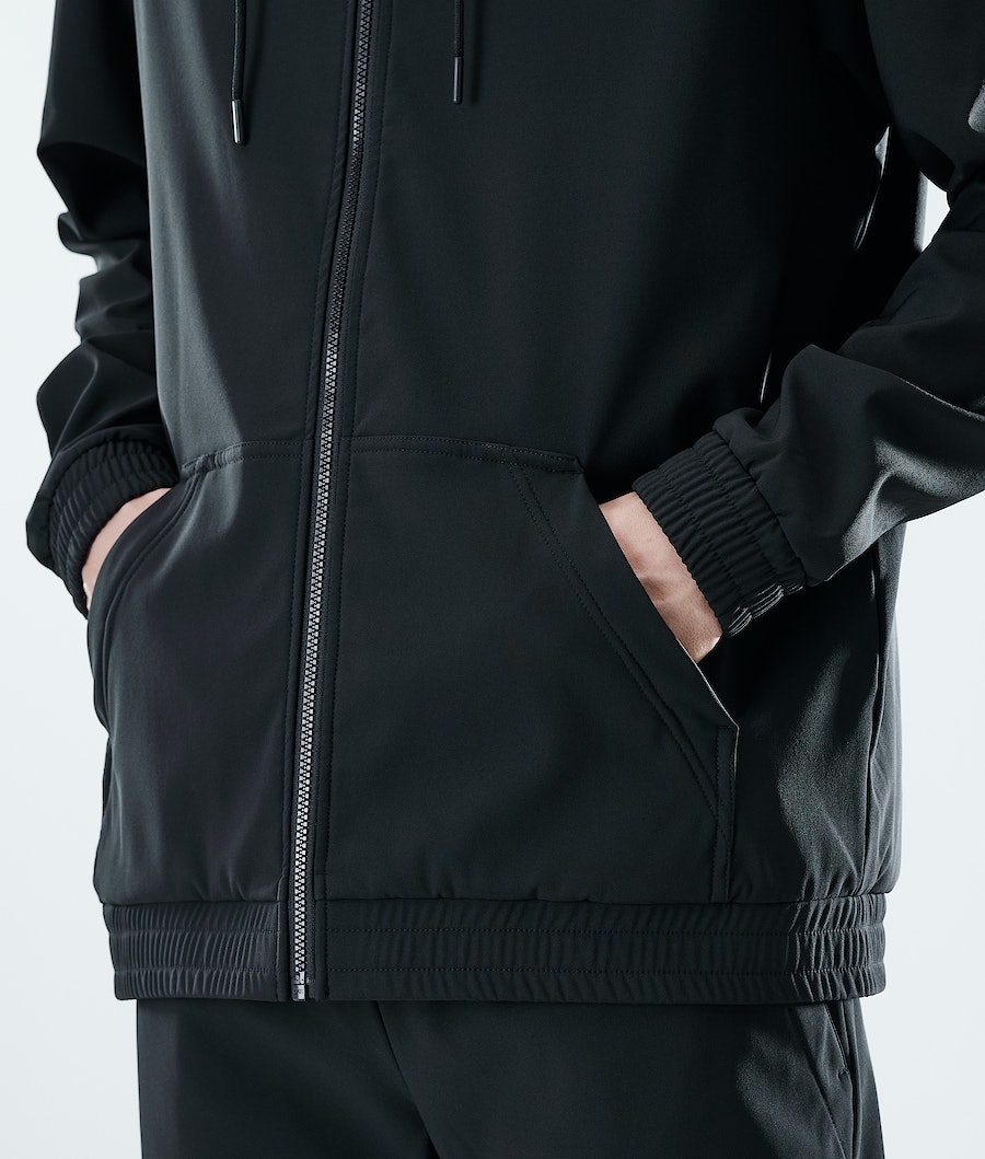 Sudadera Dope Flight Zip Hombre Negras | 824-SIOUDQ