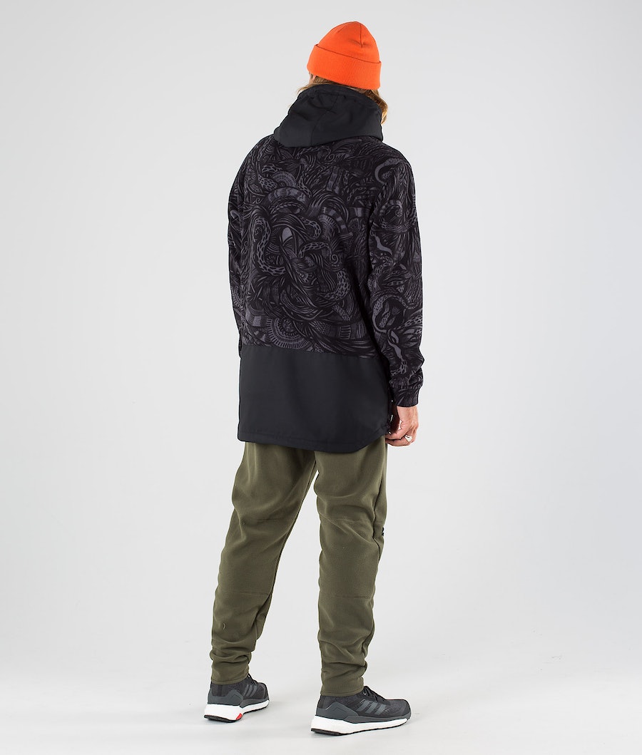 Sudadera Dope Loyd PO Hombre Negras | 203-YNICGZ