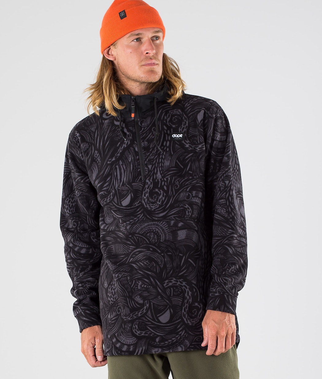 Sudadera Dope Loyd PO Hombre Negras | 203-YNICGZ