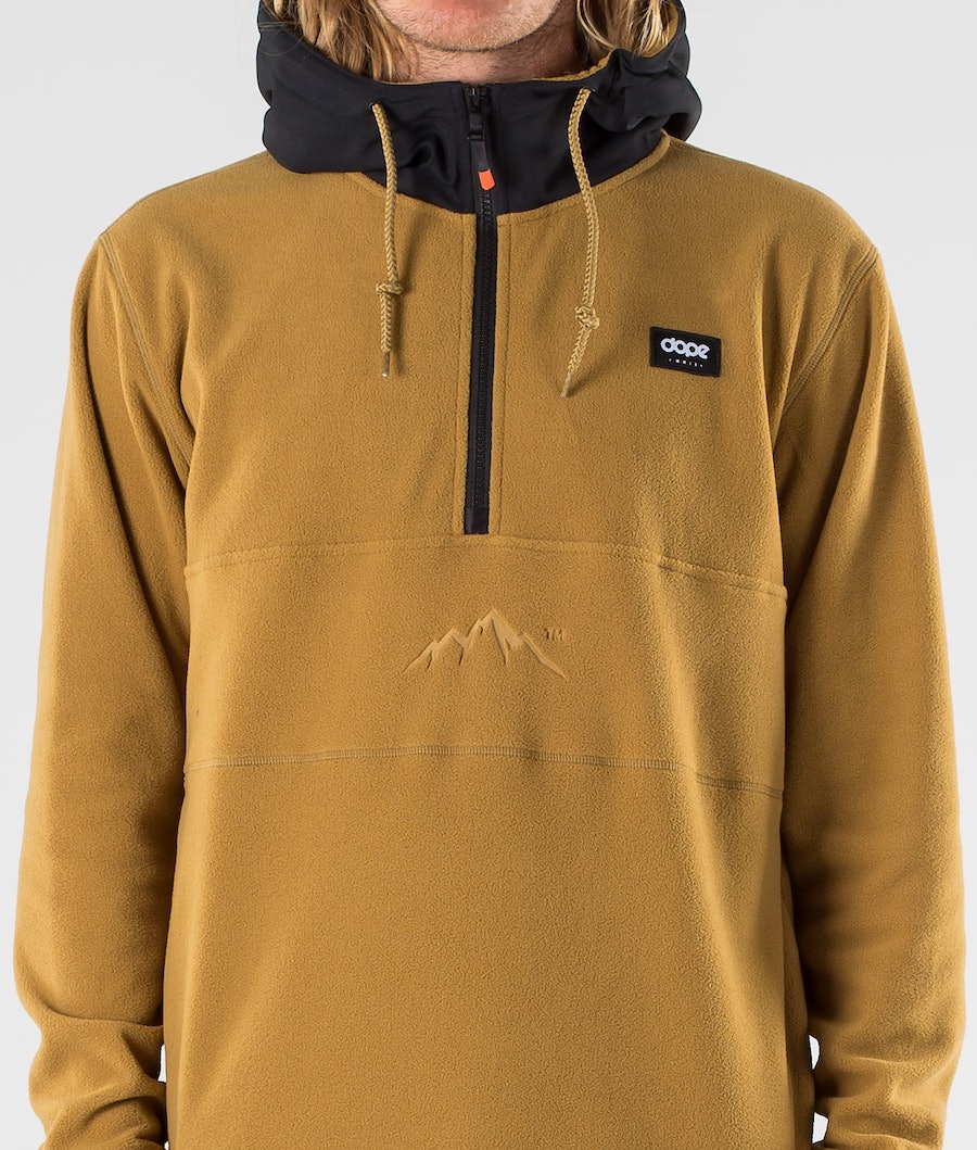 Sudadera Dope Loyd PO Hombre Negras Doradas | 064-LFHESM