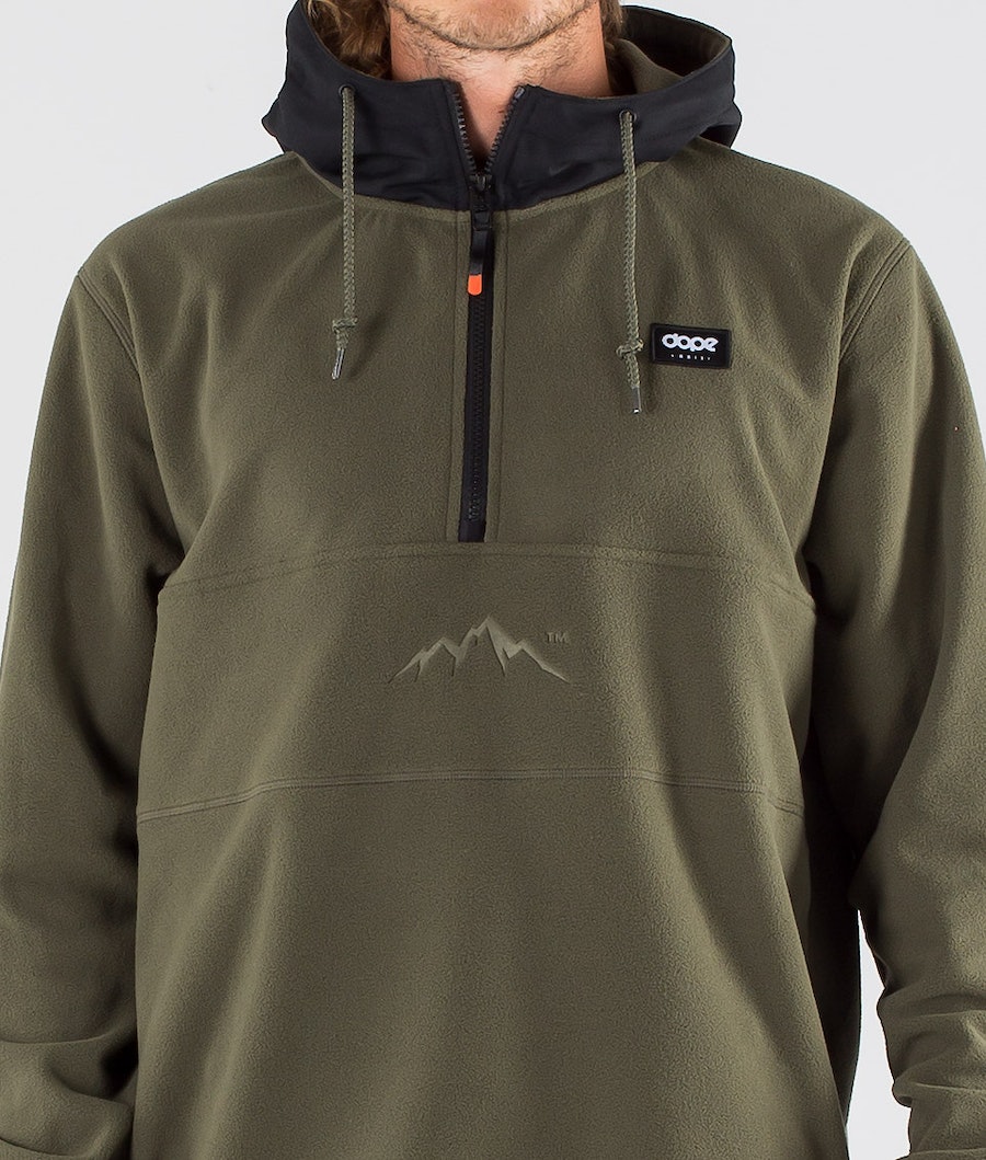 Sudadera Dope Loyd PO Hombre Negras Verde Oliva Verde | 748-DJTWXL