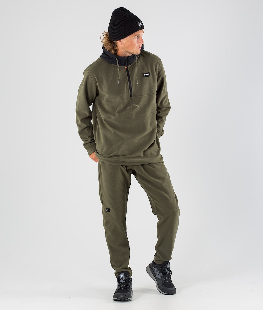 Sudadera Dope Loyd PO Hombre Negras Verde Oliva Verde | 748-DJTWXL