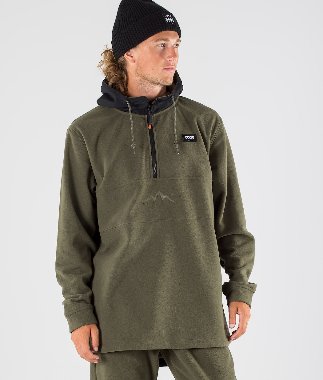 Sudadera Dope Loyd PO Hombre Negras Verde Oliva Verde | 748-DJTWXL