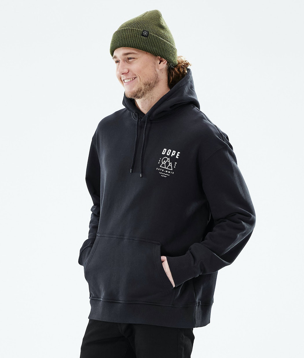 Sudadera Dope Ozed Hombre Negras | 498-HRZQGO