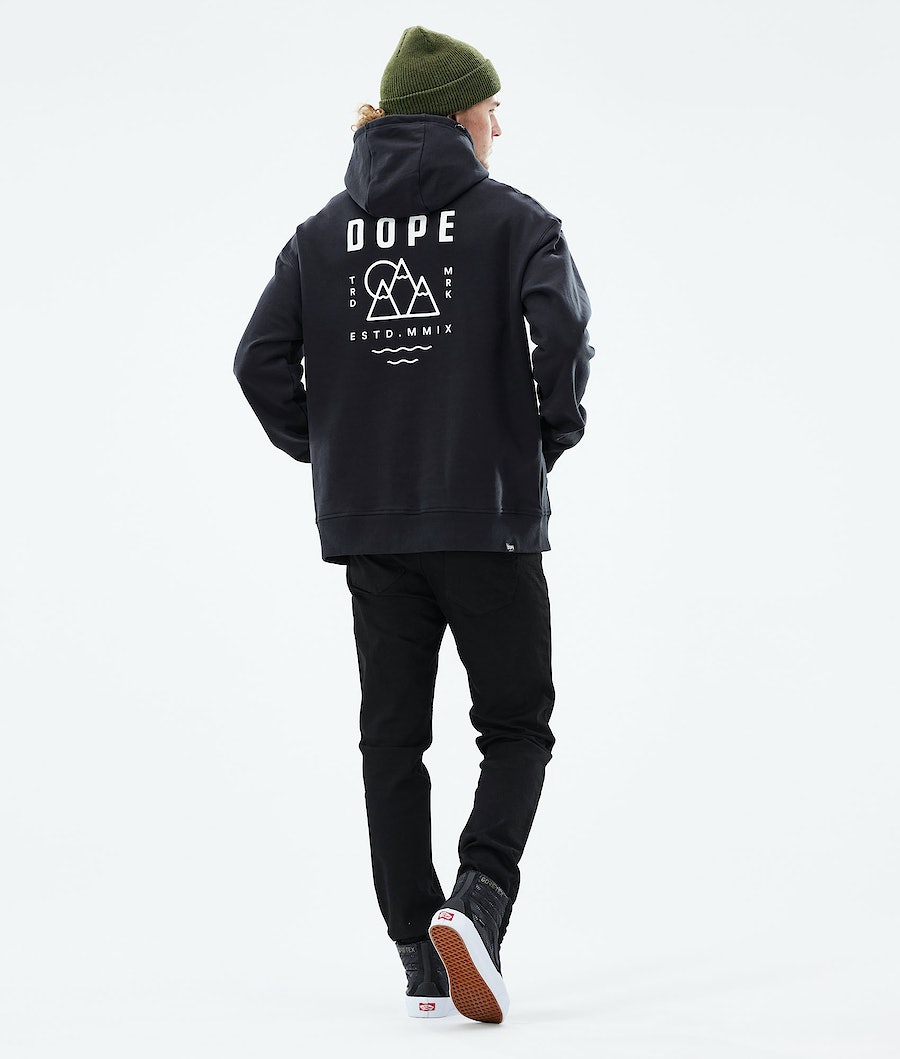 Sudadera Dope Ozed Hombre Negras | 498-HRZQGO