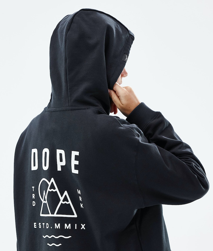 Sudadera Dope Ozed W Mujer Negras | 506-HYZNFS