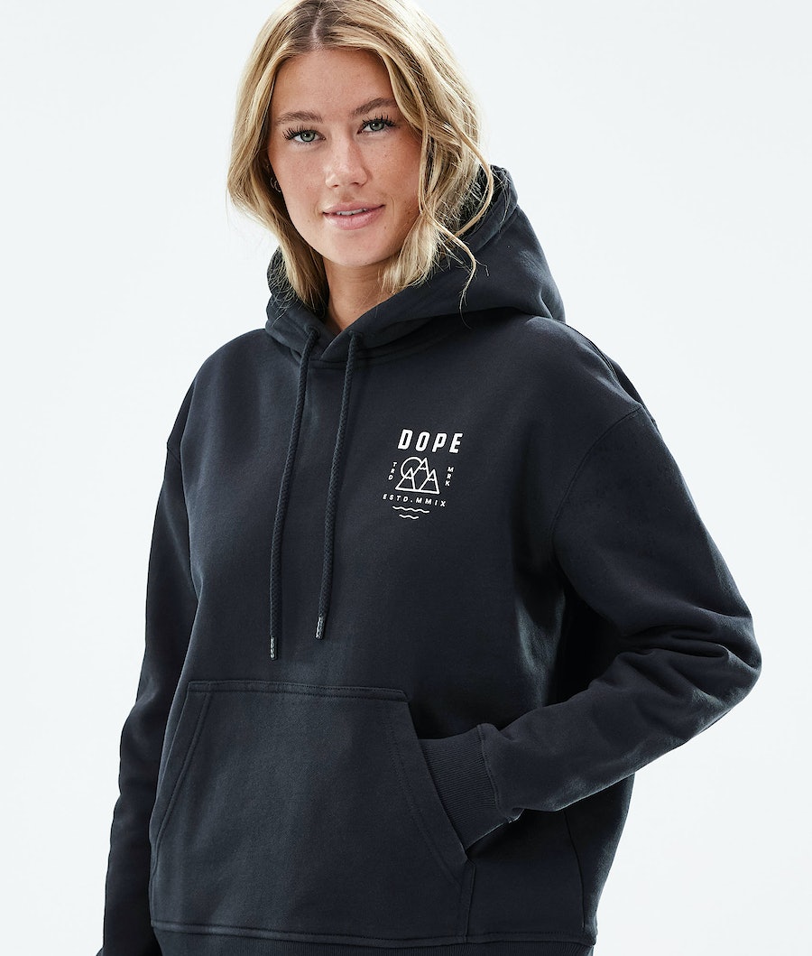 Sudadera Dope Ozed W Mujer Negras | 506-HYZNFS