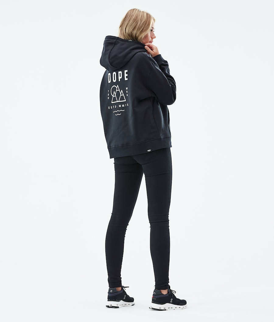 Sudadera Dope Ozed W Mujer Negras | 506-HYZNFS