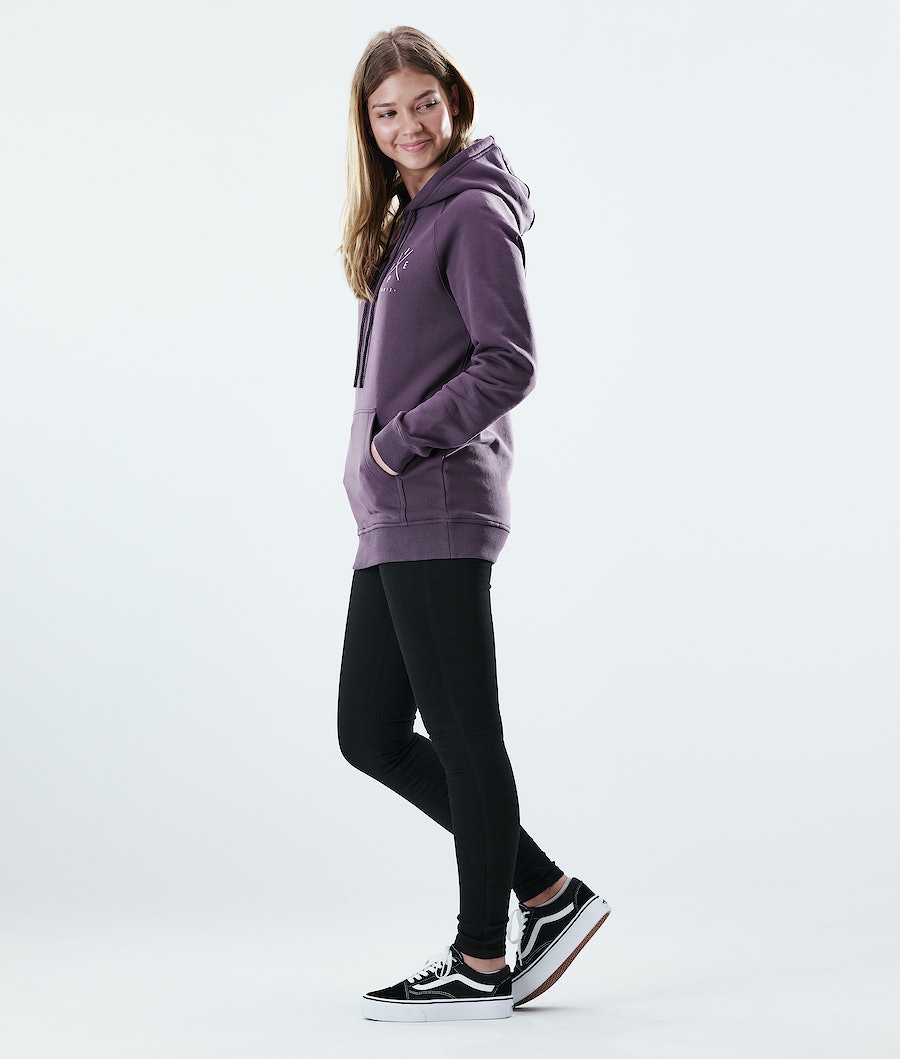 Sudadera Dope Regular 2X-UP Mujer Moradas | 382-MUBNGW