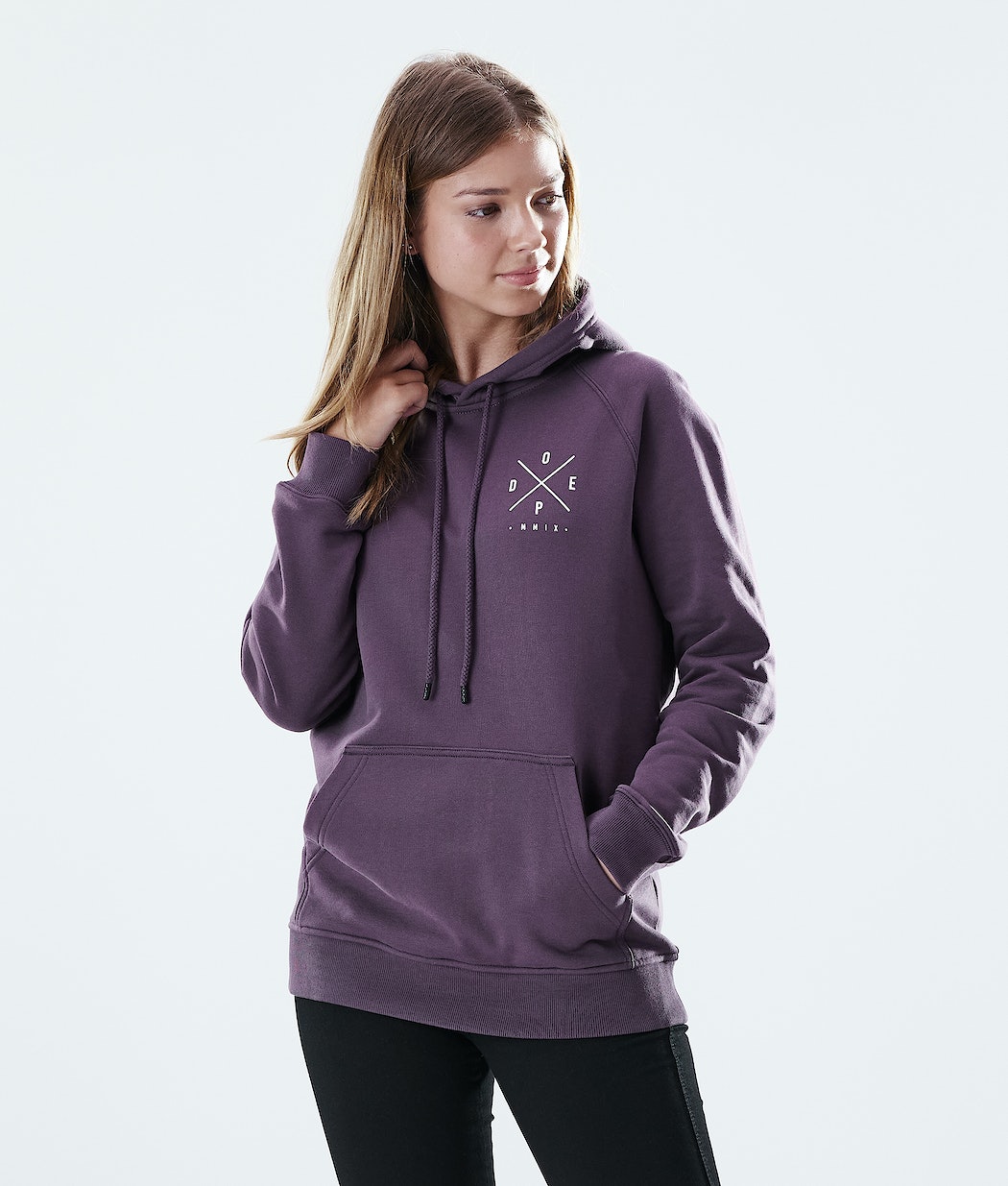 Sudadera Dope Regular 2X-UP Mujer Moradas | 382-MUBNGW