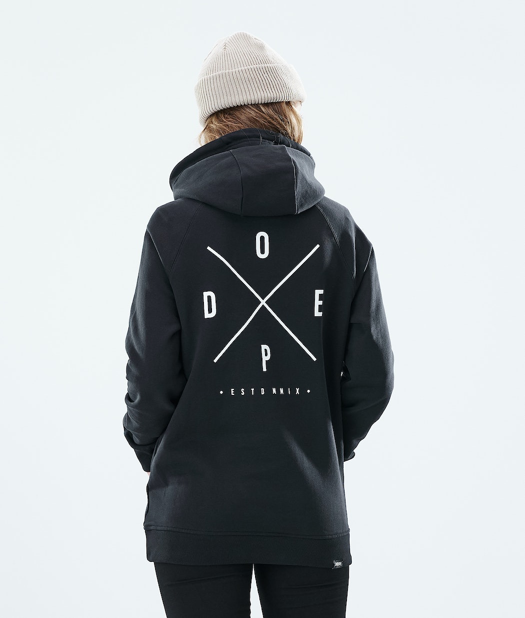Sudadera Dope Regular 2X-UP Mujer Negras | 356-RYHNCF