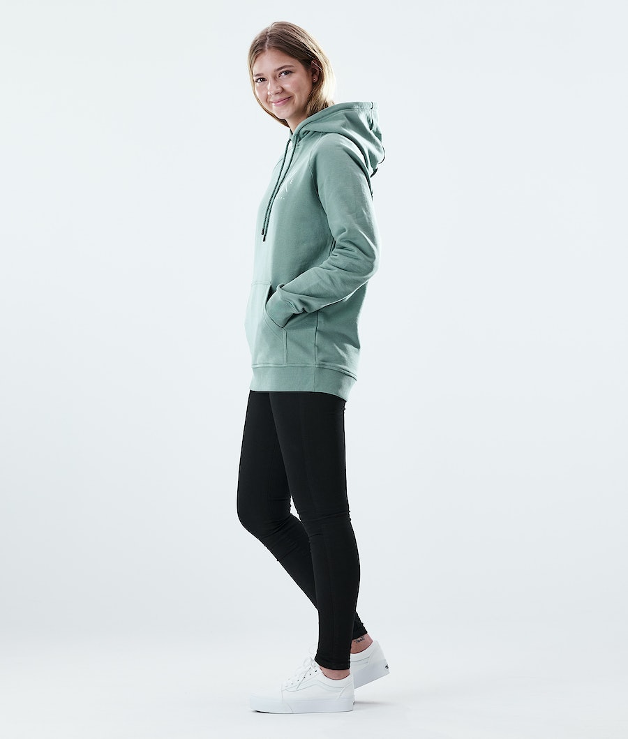 Sudadera Dope Regular 2X-UP Mujer Verde | 841-RGFHYT