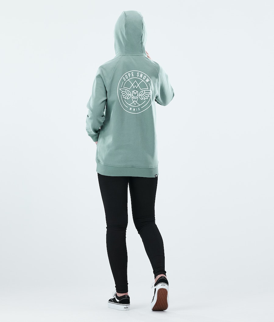 Sudadera Dope Regular Beak Mujer Verde | 319-AZKEJG