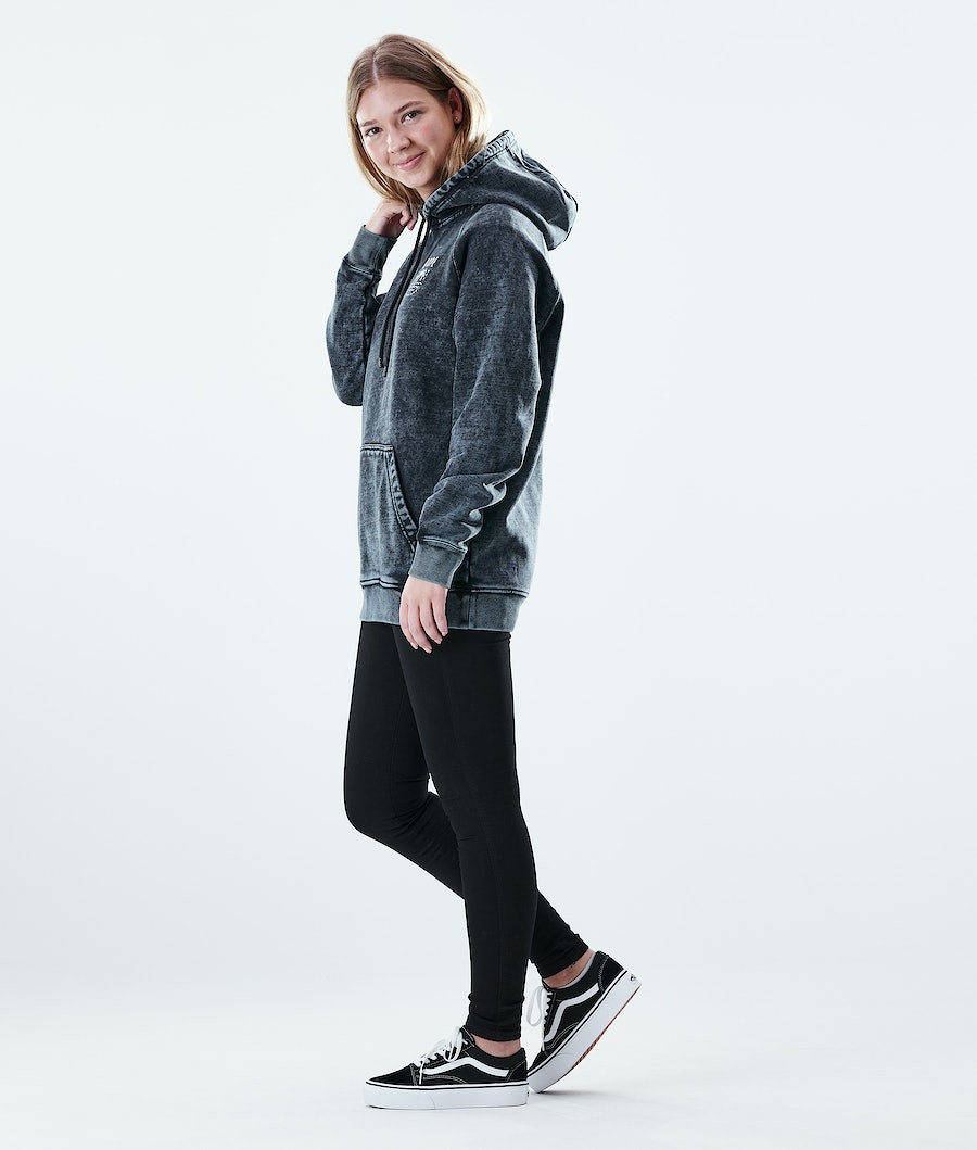 Sudadera Dope Regular Palm Mujer Negras | 460-GPFJXK