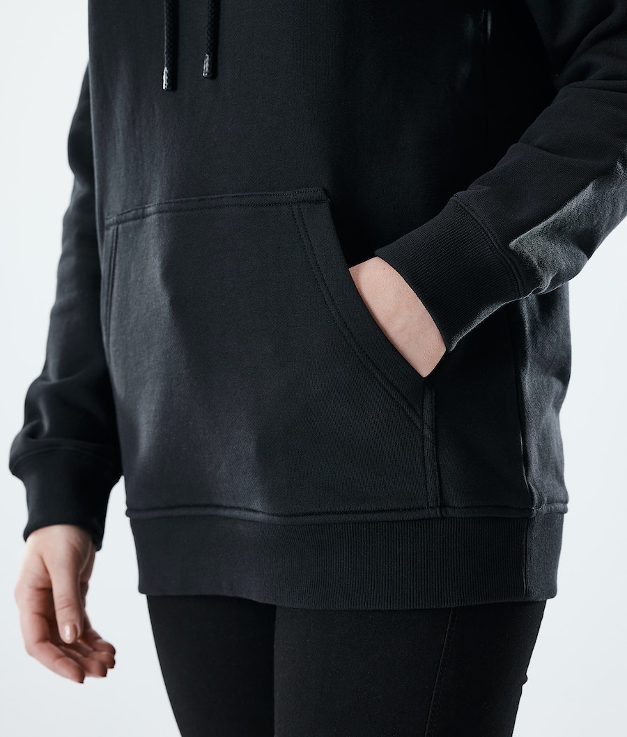 Sudadera Dope Regular Palm Mujer Negras | 740-ROYQUJ