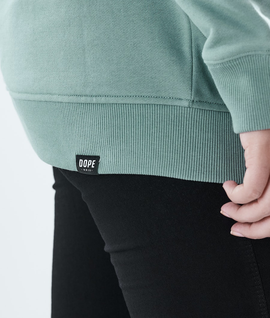 Sudadera Dope Regular Palm Mujer Verde | 013-GFYURW