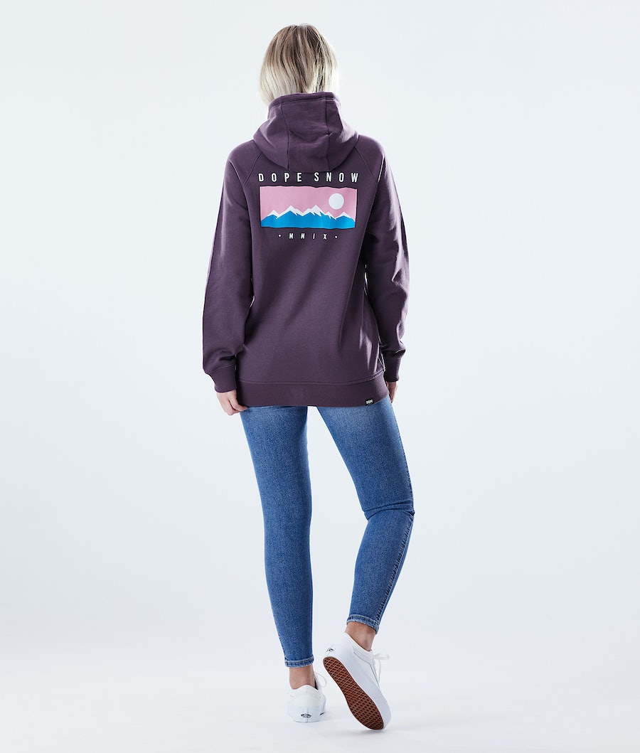 Sudadera Dope Regular Range Mujer Moradas | 583-UJQLWH