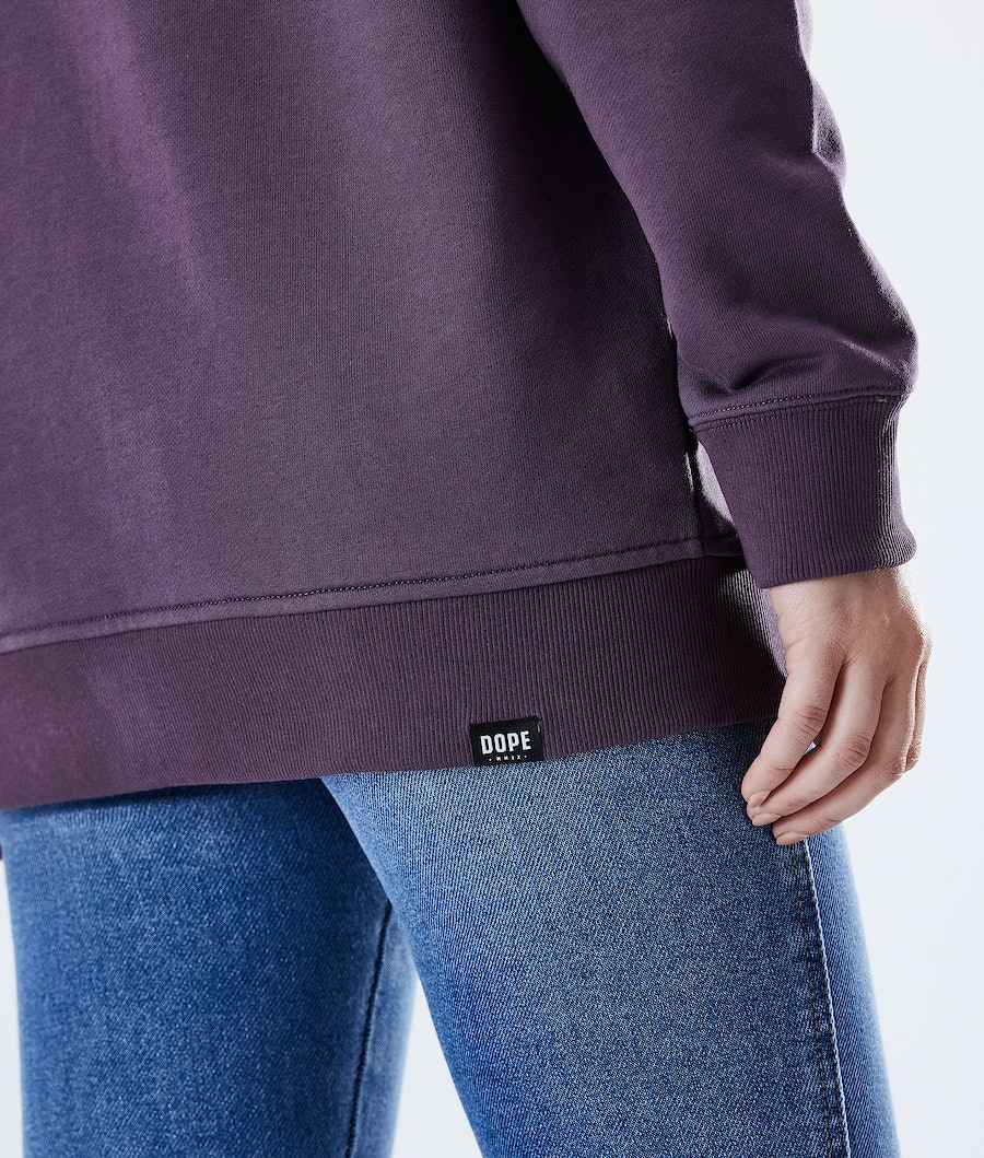 Sudadera Dope Regular Range Mujer Moradas | 583-UJQLWH