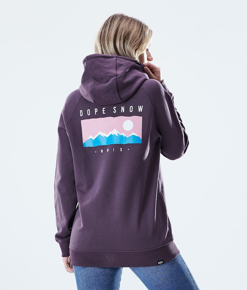 Sudadera Dope Regular Range Mujer Moradas | 583-UJQLWH