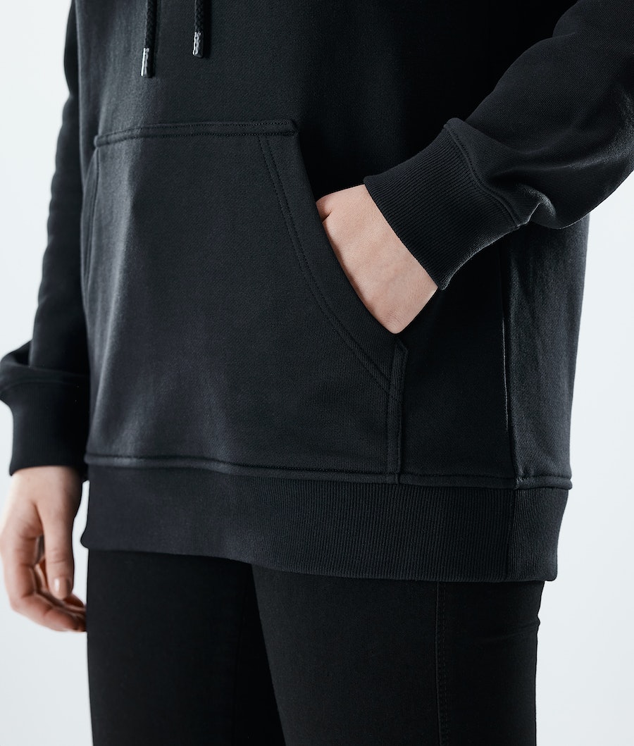 Sudadera Dope Regular Rose Mujer Negras | 327-BCDFRE