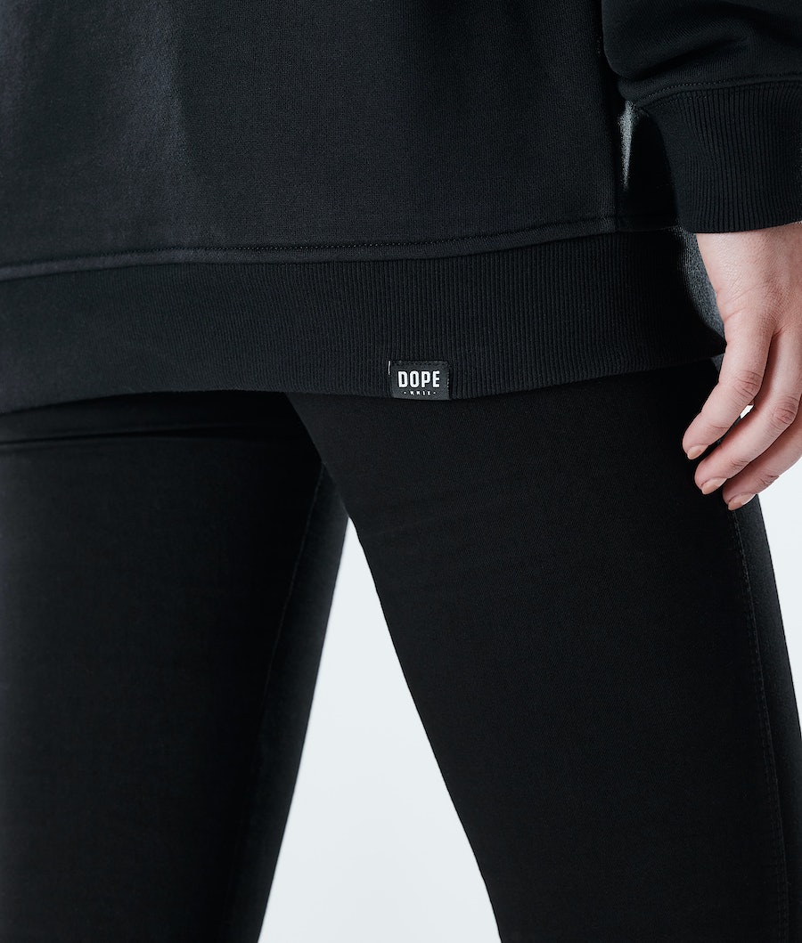 Sudadera Dope Regular Rose Mujer Negras | 327-BCDFRE
