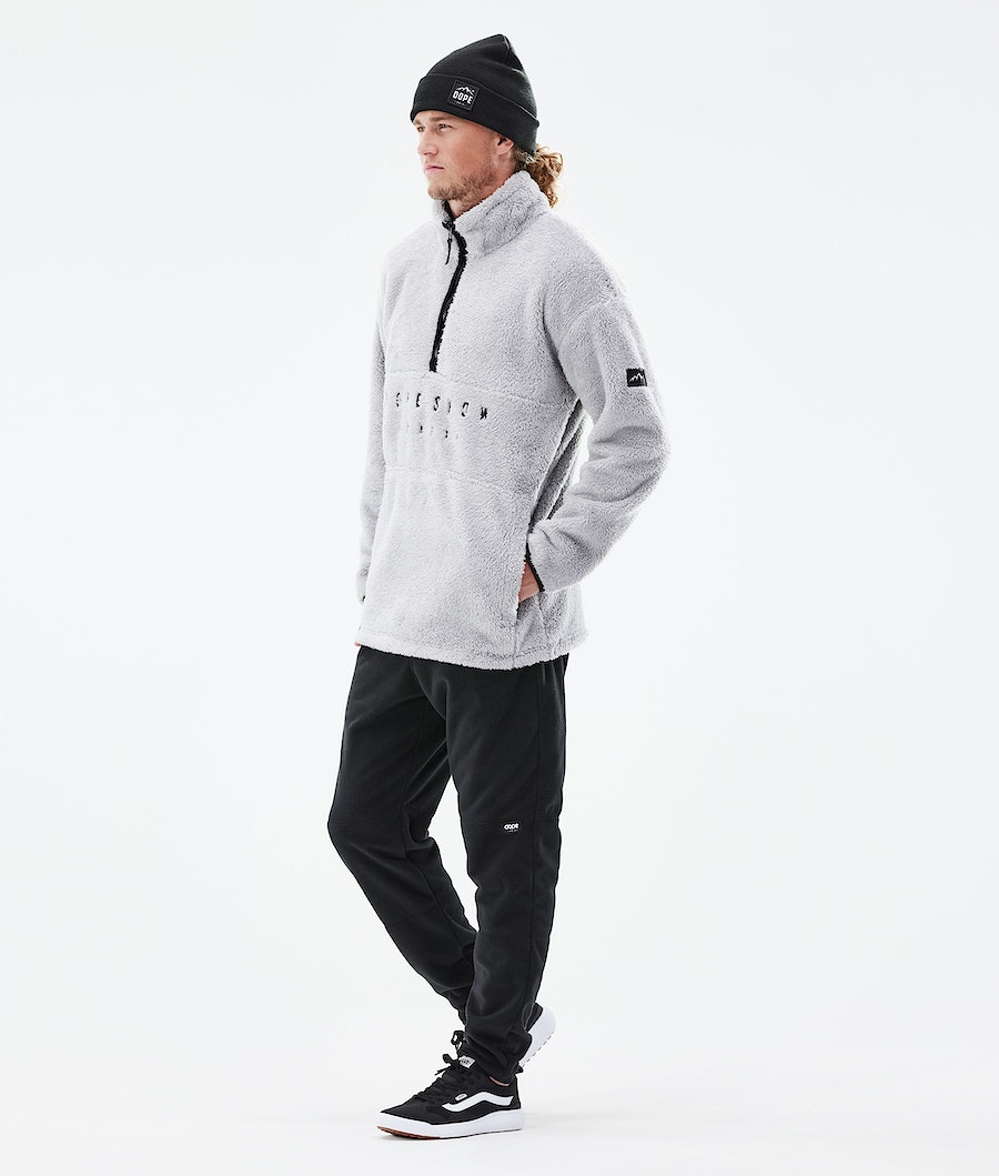 Suéteres Dope Pile Hombre Gris Claro | 306-BFJZDT