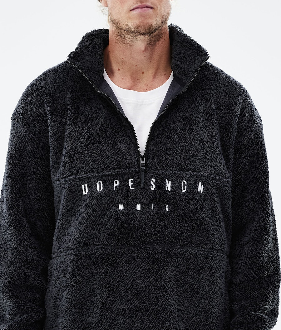 Suéteres Dope Pile Hombre Negras | 014-GCBMFJ