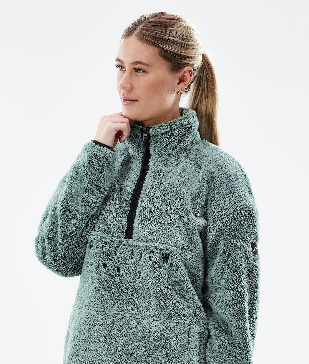Suéteres Dope Pile W Mujer Verde | 649-NFCGUP