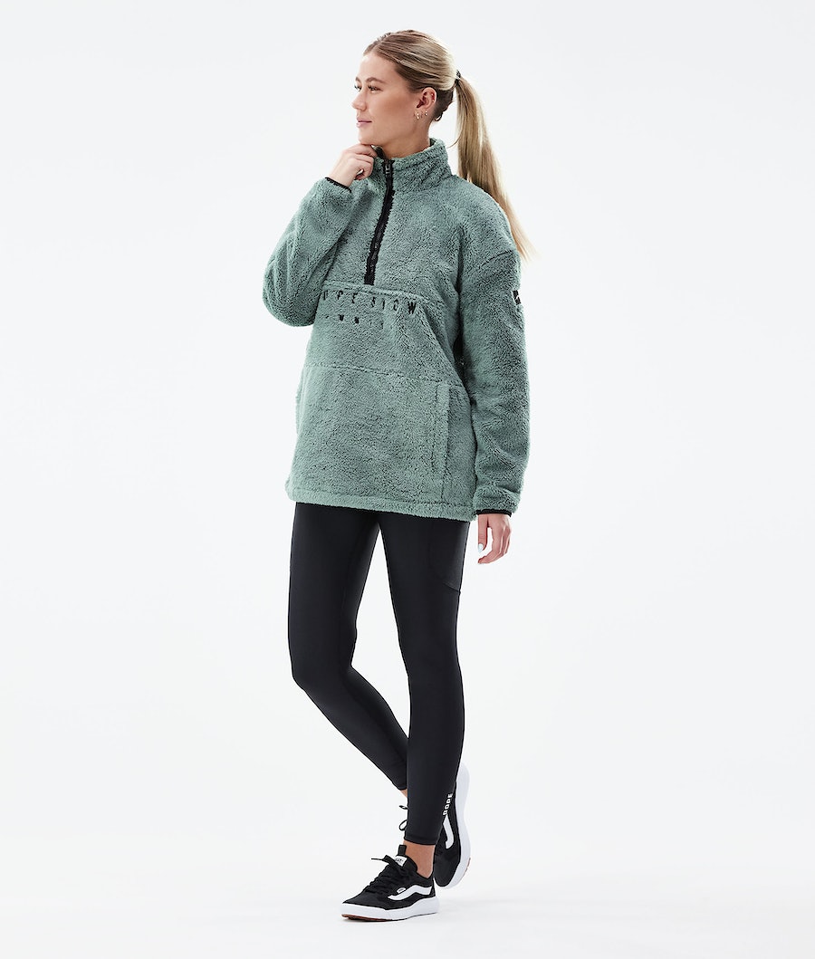 Suéteres Dope Pile W Mujer Verde | 649-NFCGUP